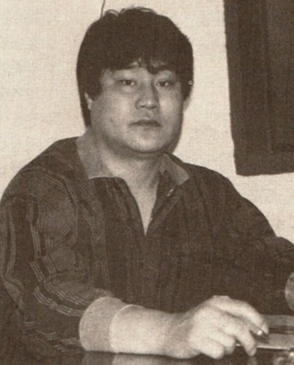 1983년 한국화약 복싱코우치 시절의 황철순감독.