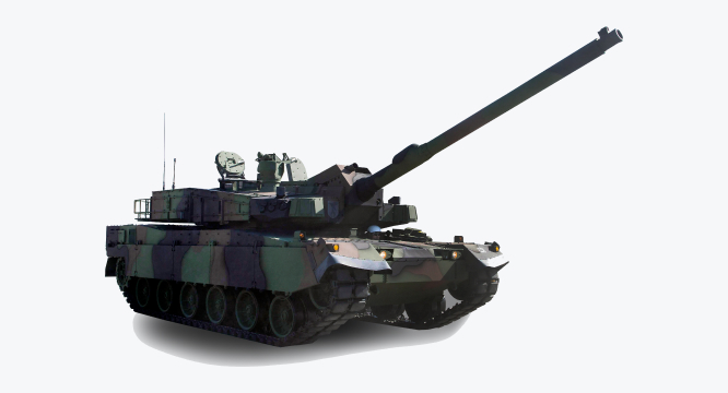 현대로템의 K2 전차(사진=현대로템)