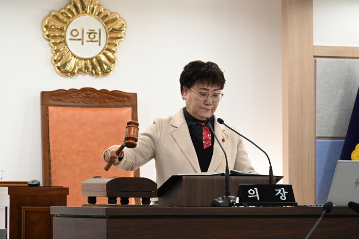 정영란 의장.(사진=남해군의회 사무과)