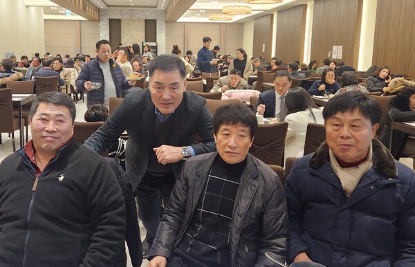 임영제(왼쪽부터), 홍기호, 지택림, 박일규 심판위원.