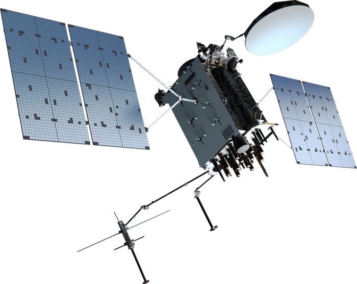 록히드마틴의 군사용 위성 GPSⅢF (사진=록히드마틴)