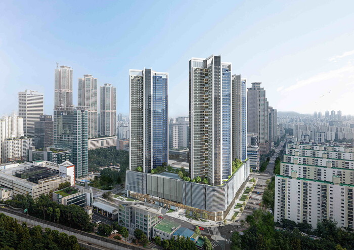 목동 주거복합시설 프로젝트 조감도 (사진=삼성물산)