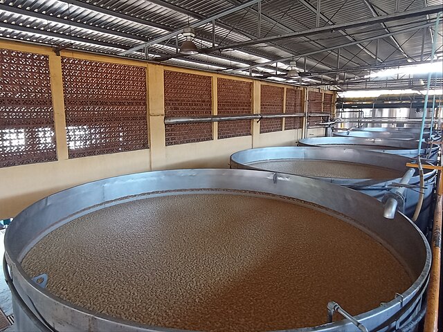 멕시코 할리스코 지역의 한 테킬라 증류 공장 모습(사진=위키커먼스)