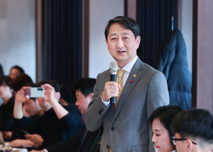 기자간담회 하는 안덕근 산업통상자원부 장관 (사진=연합뉴스)