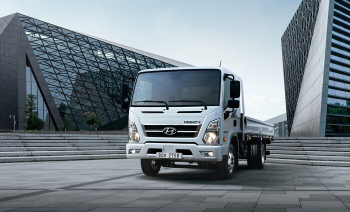 2025 더 뉴마이티 외부 모습. (사진=현대차 제공)