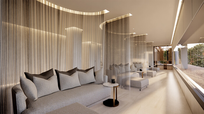 '끌레드뽀 보떼 스파' 레스팅 라운지 (사진=신라호텔)