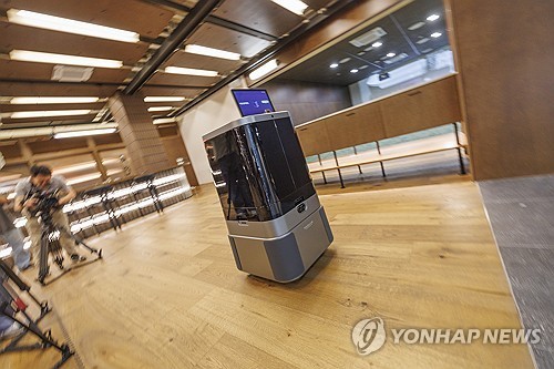 현대차·기아의 딜리버리 서비스 로봇 '달이' (사진=현대차·기아 제공)