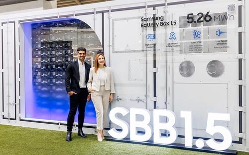 삼성SDI의 삼성배터리박스(SBB) 1.5 모습. (사진=삼성SDI 제공)