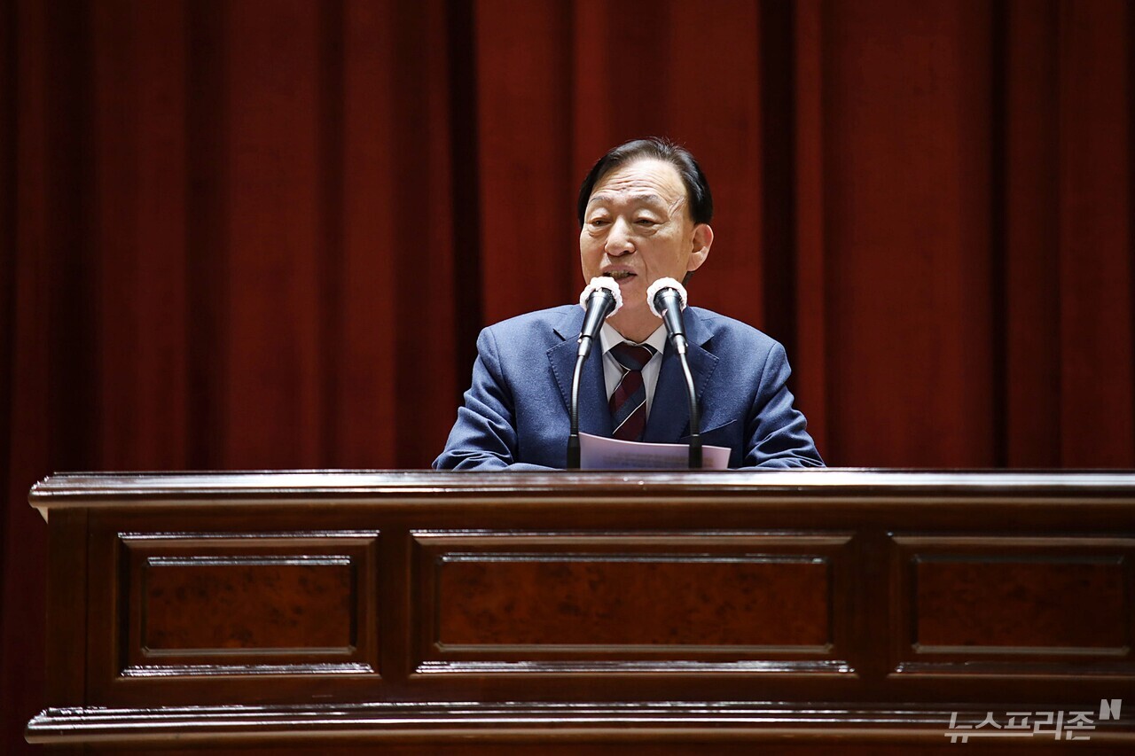 설동호 대전시교육감, 고등(특수) 학교 교장 협의회 참석