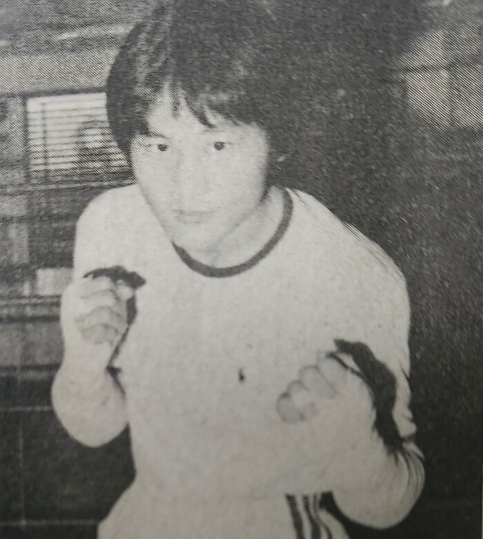 군산대학 재학시절 김의진