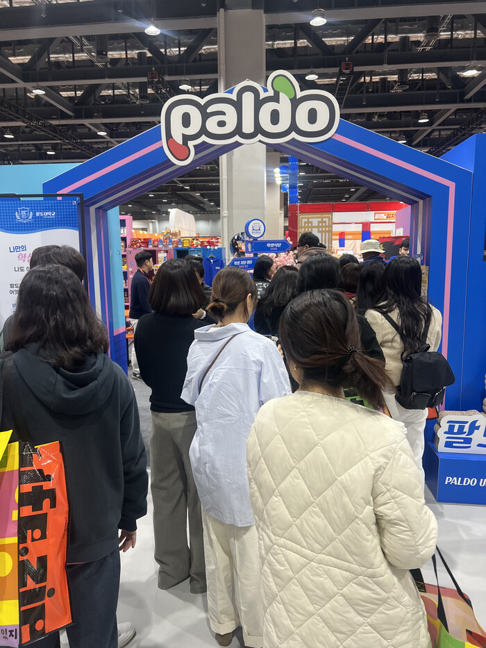 팔도는 비빔면을 앞세워 친환경·저자극 콘셉트로 건강과 지속가능성을 강조했다 (사진=서용하)