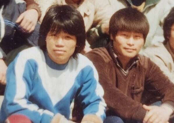 장흥민(좌측)과 한국체대 후배 김종원.