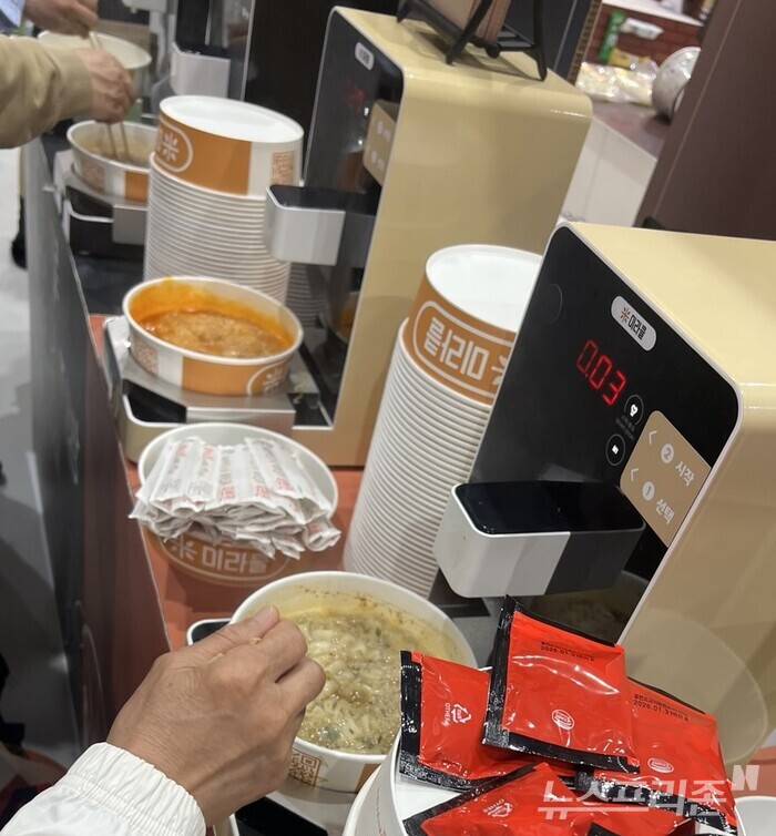 ‘삼시세끼 순쌀면’은 이름 그대로, 하루 세 끼를 거르지 않고 건강하게 챙기길 바라는 마음을 고스란히 담아냈다. (사진=서용하)