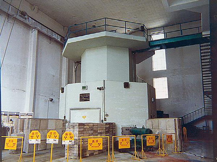 1959년 미국으로부터 도입한 연구용 원자로 1회기 트리가 마크-2. (사진=원자력연구원 제공)