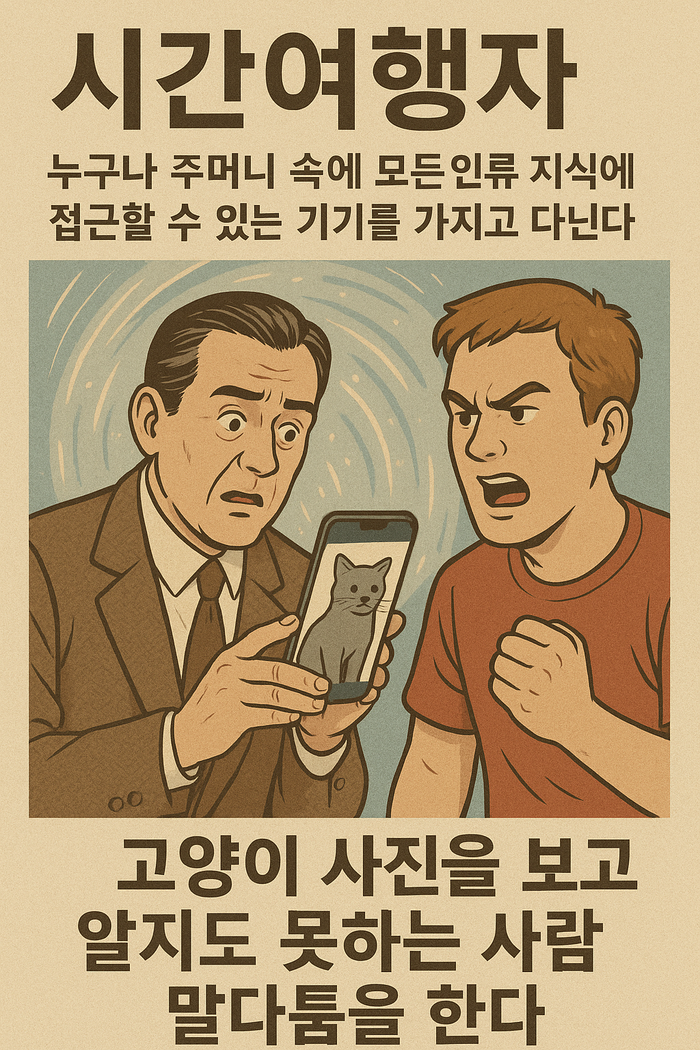 레딧의 문답을 '챗GPT'에 요청해 이미지로 만들어낸 결과물. (그림=챗GPT4o 제작)