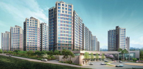   청주 흥덕 코로롱하늘채아파트 전경                       사진=자료사진