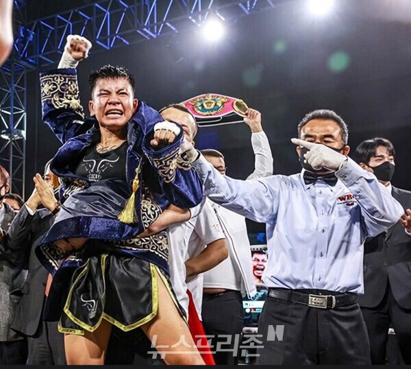 베트남 복싱사상 첫 세계챔피언 응웬 티 투니.