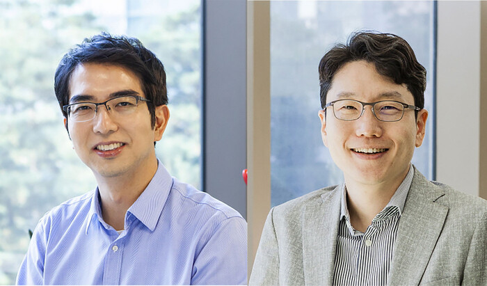 LG AI연구원 공동 연구원장에 선임된 이홍락 부사장(왼쪽)과 임우형 상무. (사진=LG 제공)