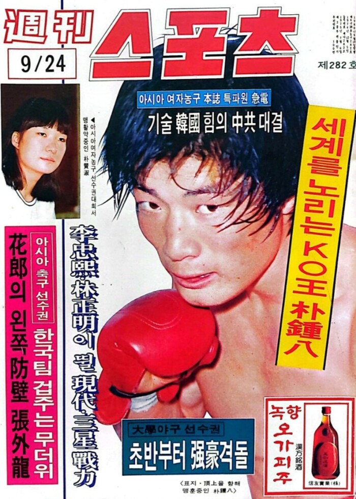 WBA 슈퍼 미들급 챔피언 박종팔