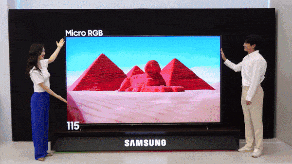 마이크로 RGB TV 소개. (영상=삼성전자 제공)