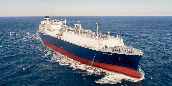 HD한국조선해양 자회사 HD현대중공업이 건조한 17만4000㎥급 LNG운반선. (사진=HD한국조선해양)