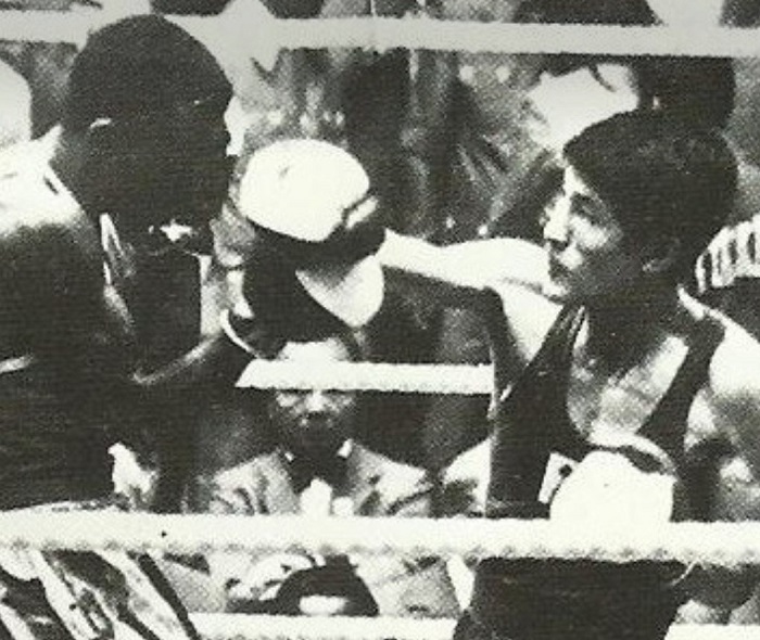 올림픽 대표 출신의 고생근(우측)경기장면