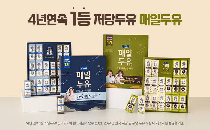 매일두유 추석 선물세트 (사진=매일유업)
