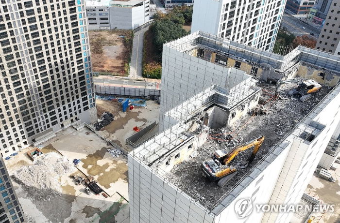 지난해 11월  인천 검단신도시 AA13-2블록 아파트 건설 현장. (사진=연합뉴스)