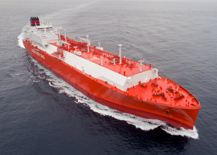 HD현대중공업이 건조한 LNG운반선. (사진=HD현대)