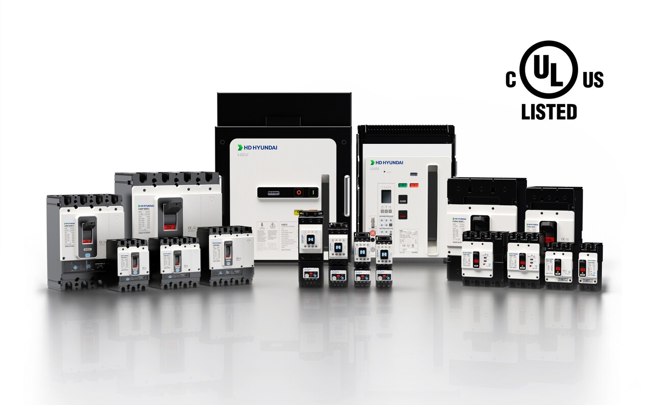 UL·cUL 인증을 획득한 HD현대일렉트릭 중저압차단기 4종. (사진=HD현대일렉트릭 제공) 