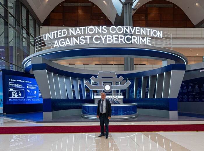 카스퍼스키의 CEO 유진 카스퍼스키가 하노이 협약에 참석했다. (사진=카스퍼스키)