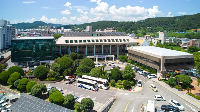 통영시청 전경.(뉴스프리존DB)   