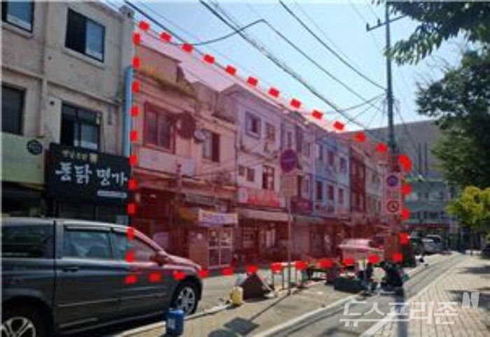 송현자유시장 단계별 철거계획./사진=인천시청