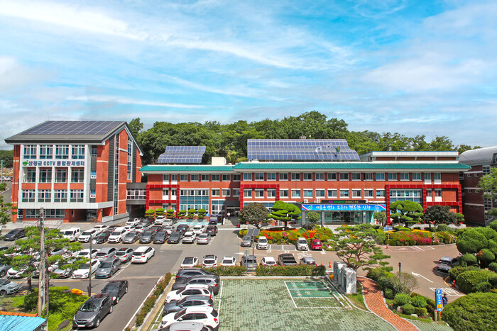 산청군청 전경.(뉴스프리존DB)