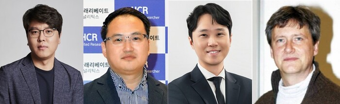 (왼쪽부터)노준홍, 안춘기, 남대현, Klaus-Robert Müller 교수(사진=고려대)