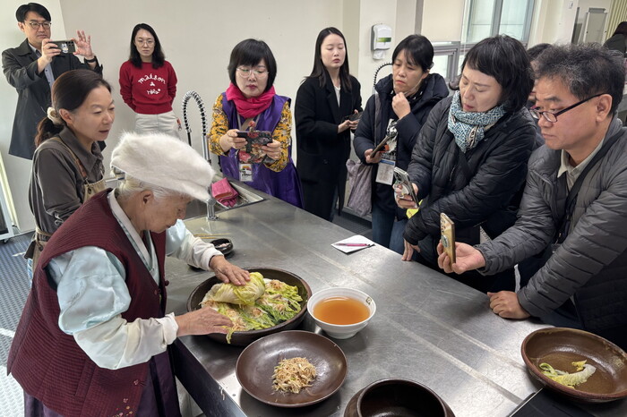 팸투어 장면(사진=광주광역시)