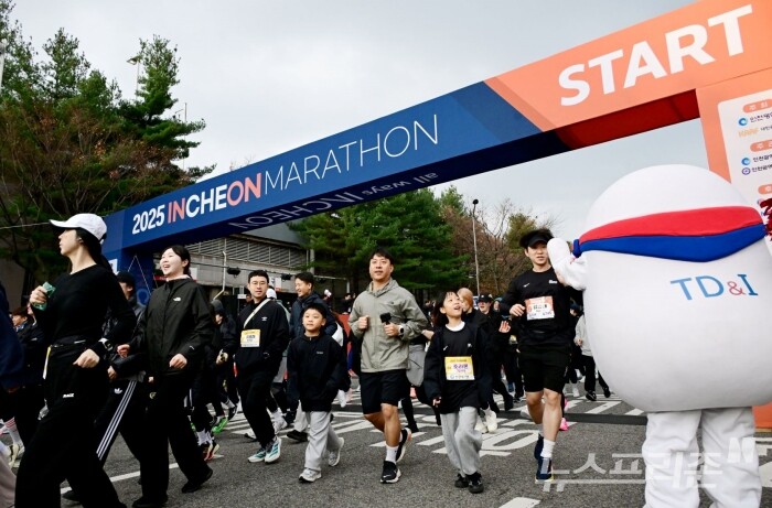 인천, 첫 국제공인 풀코스 마라톤 대회./사진=인천시청