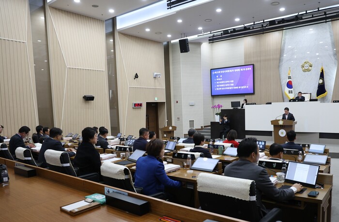 당진시의회 125회 2차 정례회 개회.(사진=당진시의회)