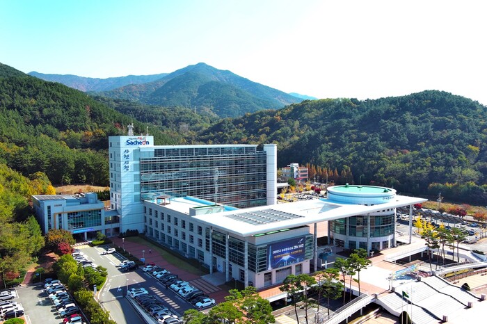 사천시청 전경.(뉴스프리존DB) 
