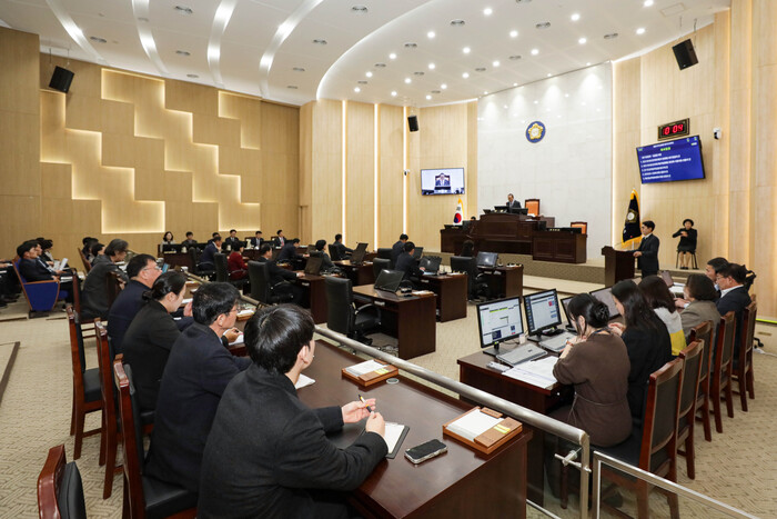예산군의회 본회의장.(사진=예산군의회)