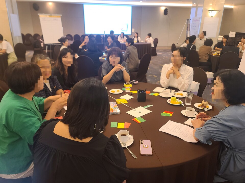 대전시교육청 '유치원 방과후 지원 센터' 운영 관련 컨설팅 협의회 모습.(사진=대전시교육청)