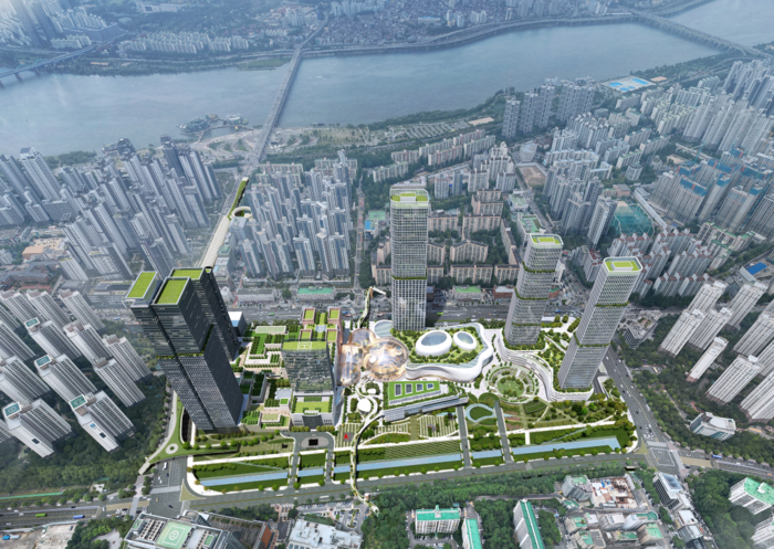 서울고속터미널 남측 조감도. [사진=서울시]