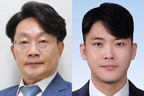 (왼쪽부터) DGIST 안진웅 책임연구원, 정의진 박사후연수연구원.(사진=DGIST)