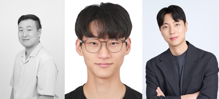 (왼쪽부터)이병훈 고려대 교수(교신저자), 이시화 석박통합과정(제1저자), 심재혁 박사후연구원(제1저자)(사진=고려대)