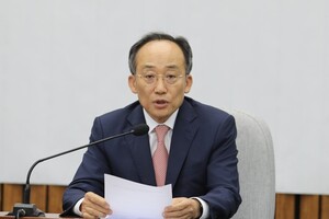 <b>추경호</b> "민주, 대통령 <b>탄핵 야욕</b> 드러내"